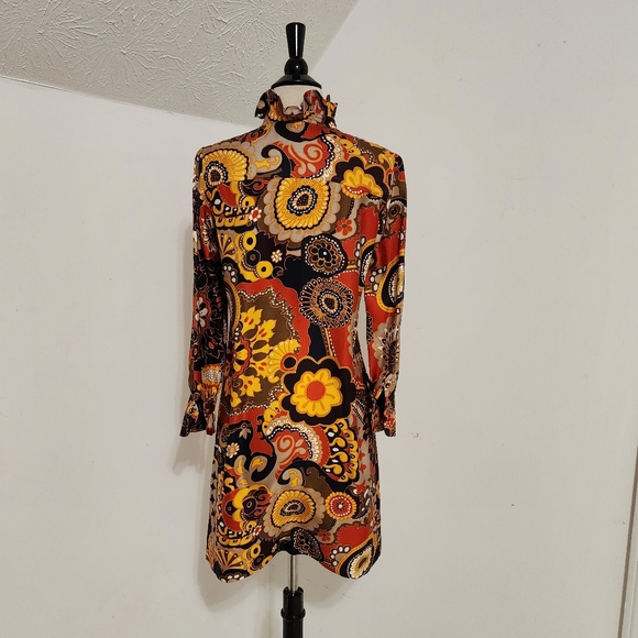 J. Crew Silk San Remo Print Shirt Dress - Picture 6 of 10